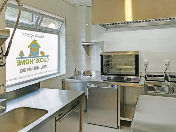 Cocina Industrial Profesional Escuela Infantil Cucos Home Madrid - SERHS Projects